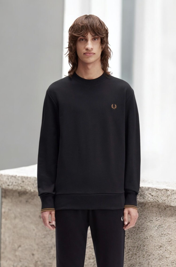 Sudadera Fred Perry negro