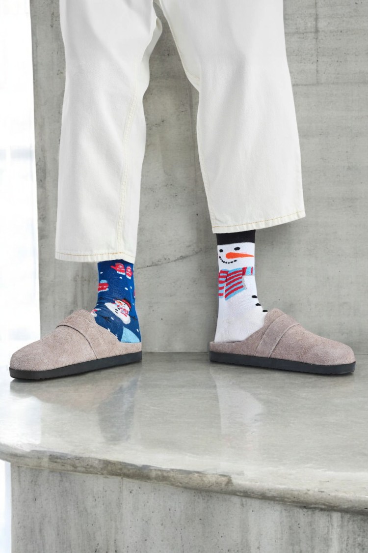 Calcetines Many Mornings Snowman