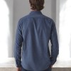 Camisa Wood pocket marino