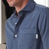 Camisa Wood pocket marino