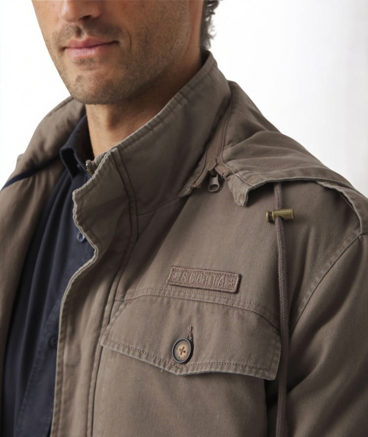 Chaqueta Scotta Sahariana khaki