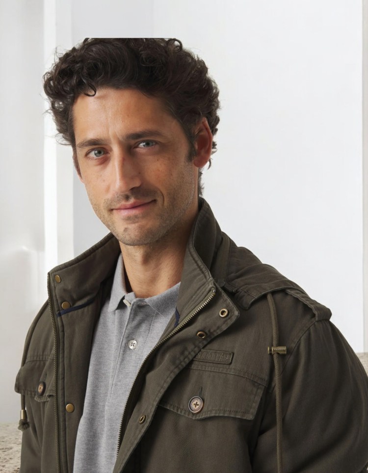 Chaqueta Scotta Sahariana marrón