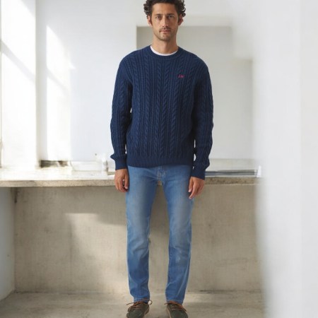 Jersey Scotta Ochos denim