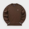 Sudadera Fred Perry tabaco