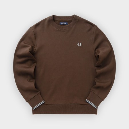 Sudadera Fred Perry tabaco