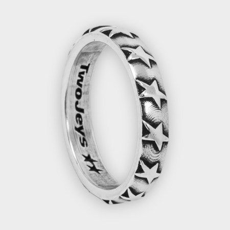 Anillo Twojeys Studded silver