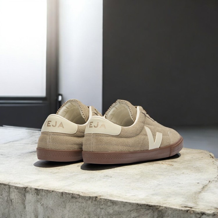 Panenka suede taupe pierre