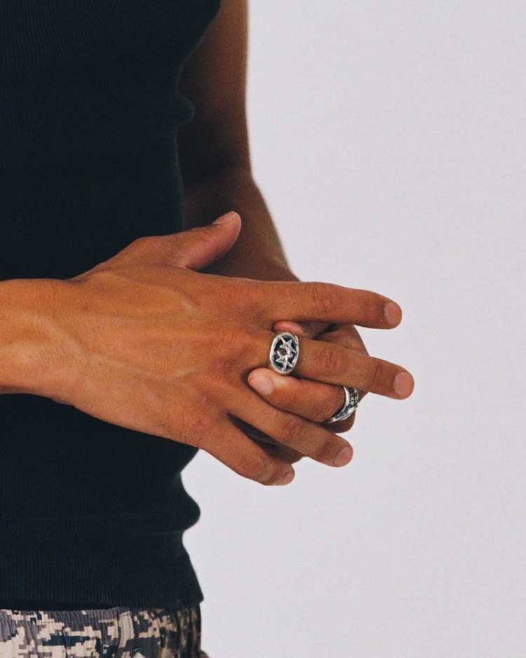 Anillo Twojeys Signet white