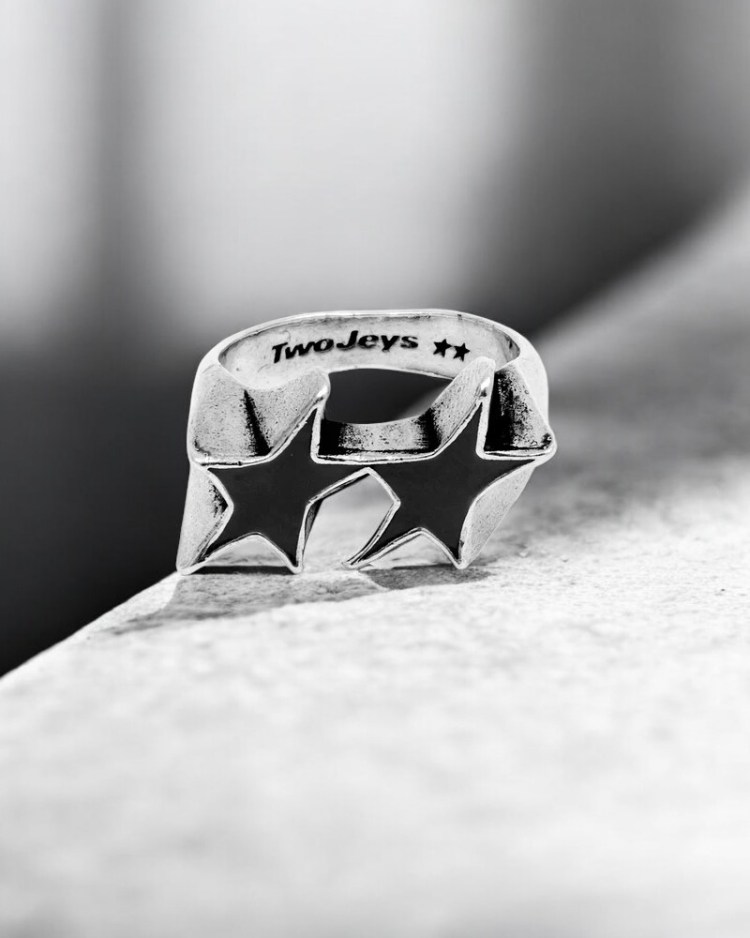 Anillo Twojeys Icon enameled