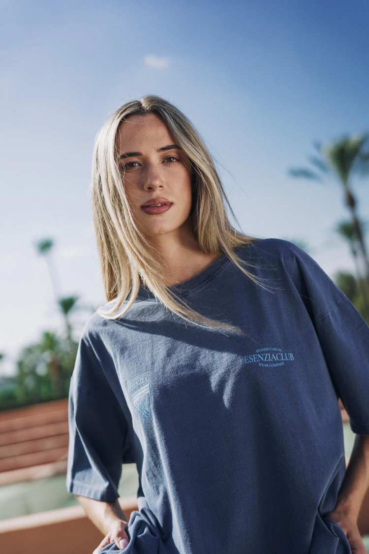 Camiseta Esenzia blue runway