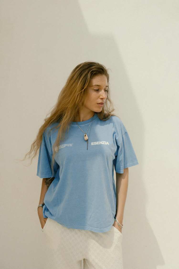 Camiseta Esenzia blue soul