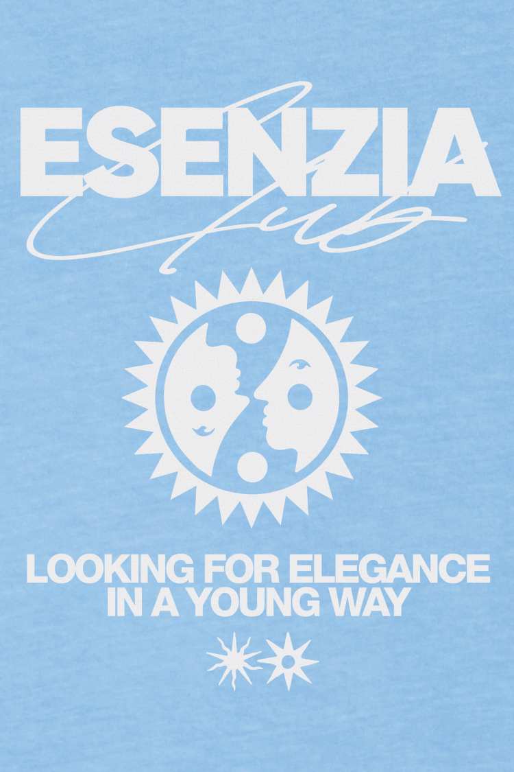 Camiseta Esenzia blue soul