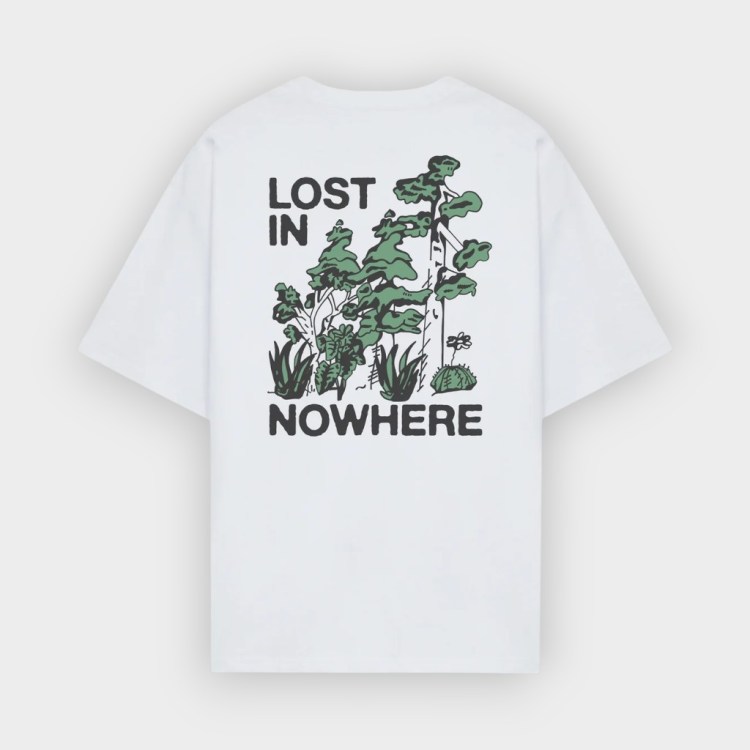 Camiseta NWHR Lost white