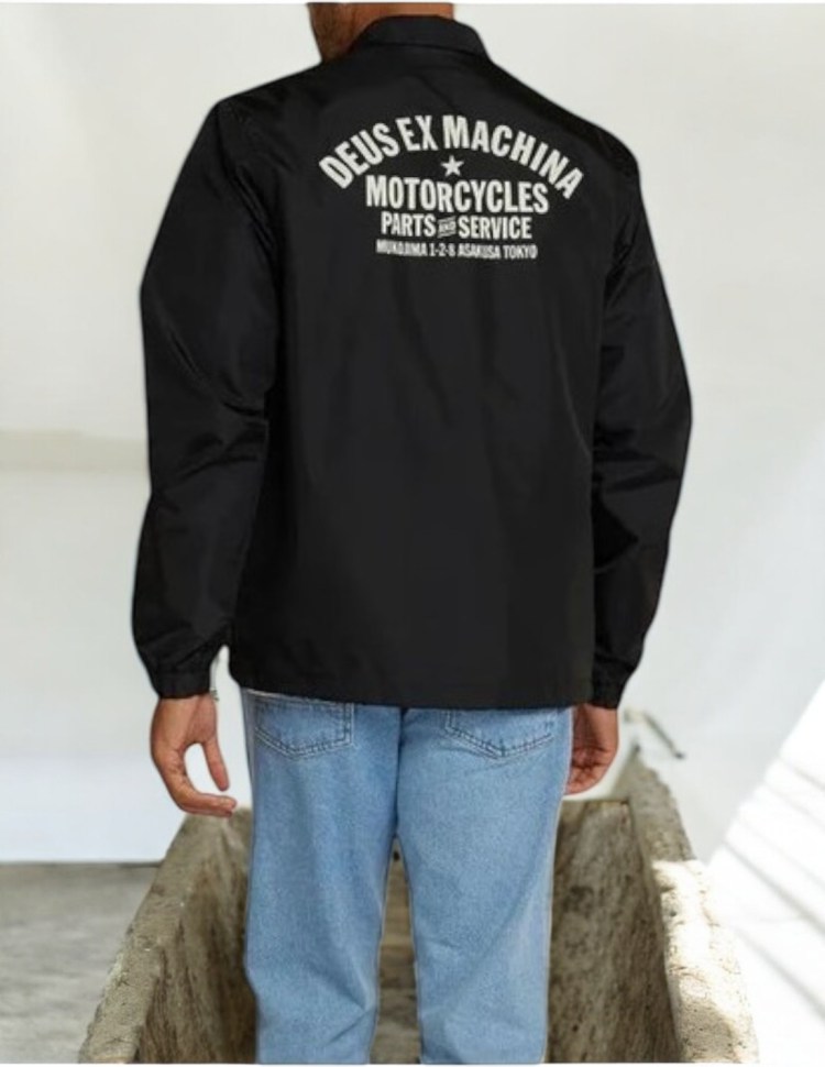 Chaqueta Deus Harajuku black