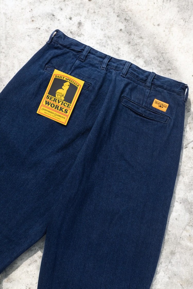 Pantalones Service Works denim