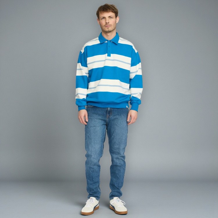 Revolution Polo Loose blue