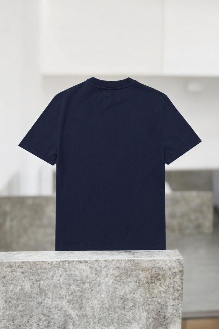 Camiseta Edmmond Cassette navy