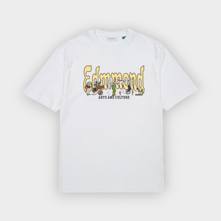 Camiseta Edmmond Domino white