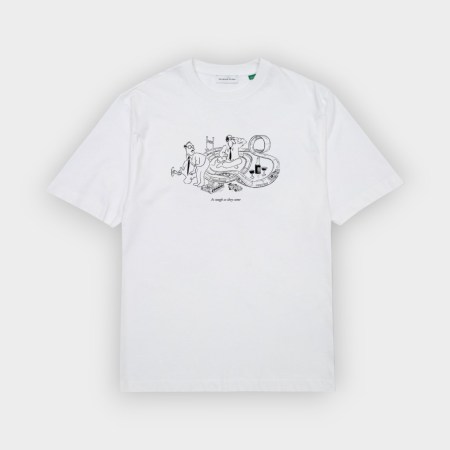 Camiseta Edmmond Scalextric white