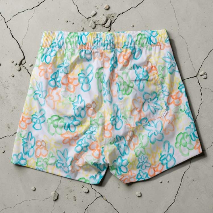 Bañador Edmmond Botanic white