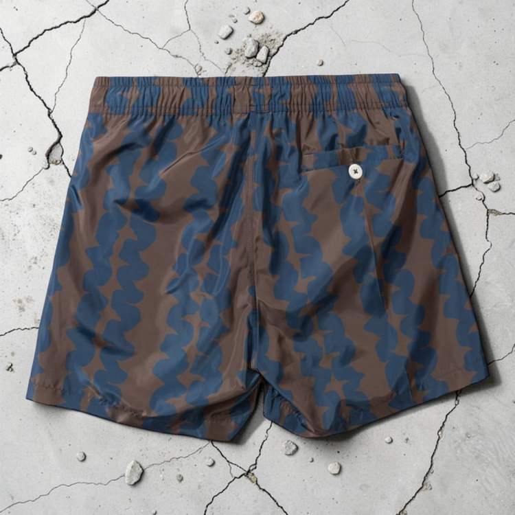 Bañador Edmmond Volcanic chocolate