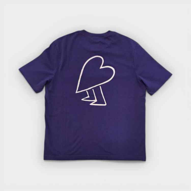 Camiseta Heart purple
