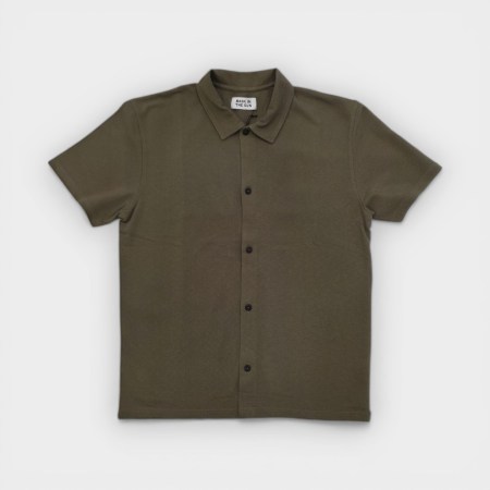 Camisa Leikio olive