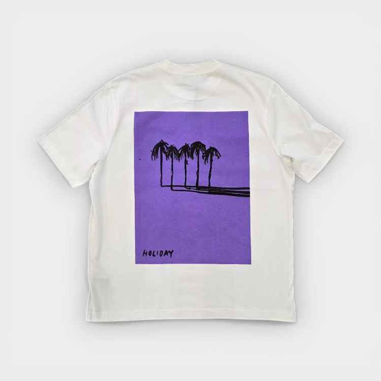 Camiseta Holiday purple