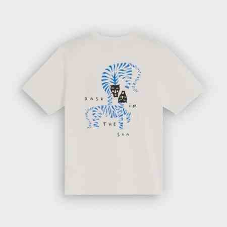 Bask in the Sun - Camiseta Tiger Natural