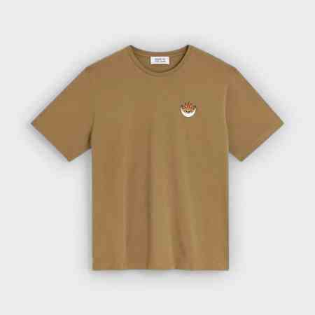 Bask in the Sun - Camiseta Sunny Moon Olive