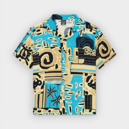 Deus Ex Machina - Camisa Freamon Shirt Yellow