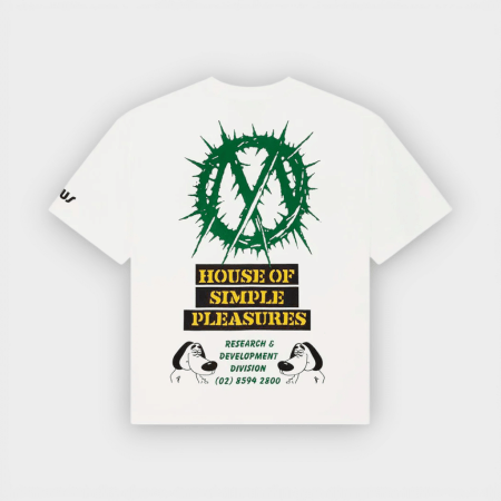 Deus Ex Machina - Camiseta Office Musique Tee Vintage White