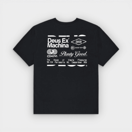Deus Ex Machina - Camiseta Plenty Good Tee Black
