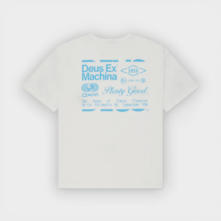 Deus Ex Machina - Camiseta Plenty Good Tee Vintage White