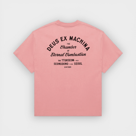 Deus Ex Machina - Camiseta Seoul Sign Tee Lobster Bisque Pink
