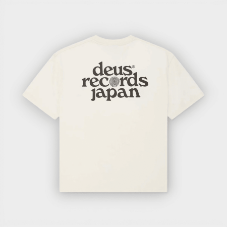 Deus Ex Machina - Camiseta Strata Tee Dirty White