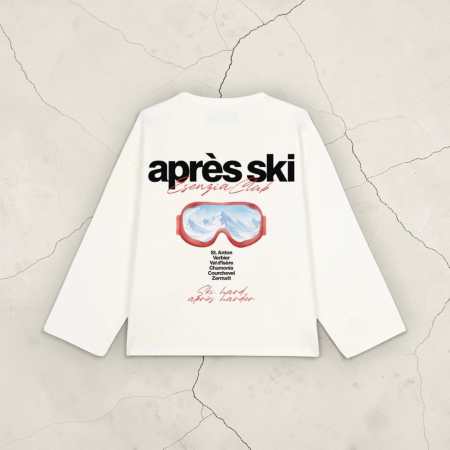 Esenzia - Camiseta Heavyweight Snow Longsleeve