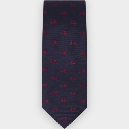 corbata Scotta Logo marino