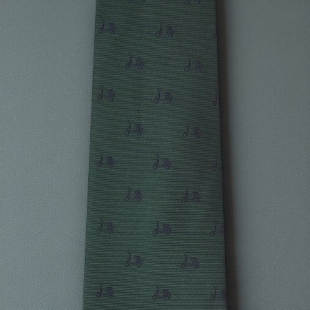 corbata Scotta Logo verde