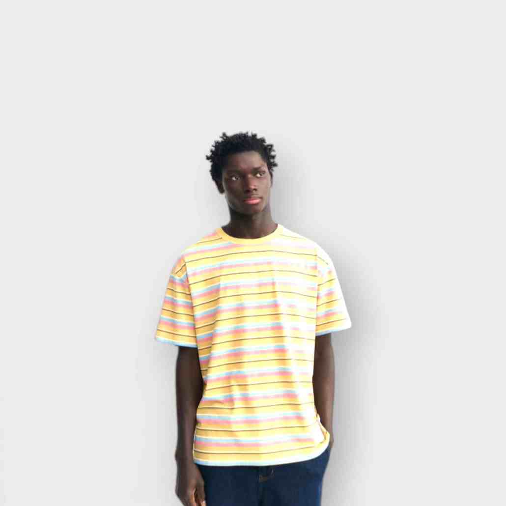 Camiseta Funky stripes sahara