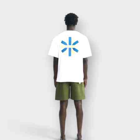 Camiseta blanca patched sol