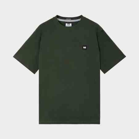Weekend Offender - Camiseta Brooklands Badge Tee Forest Green