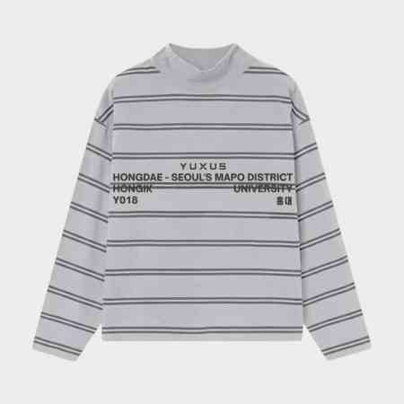 Yuxus - Camiseta manga larga Hongdae Glossy