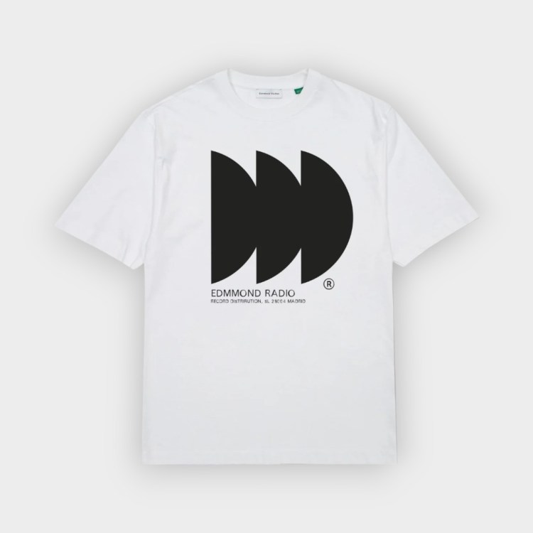 Camiseta Edmmond Radio white