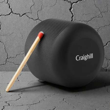 Encendedor Craighill fósforos black 