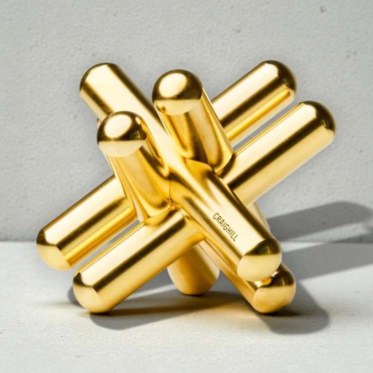 Craighill Jack puzzle brass