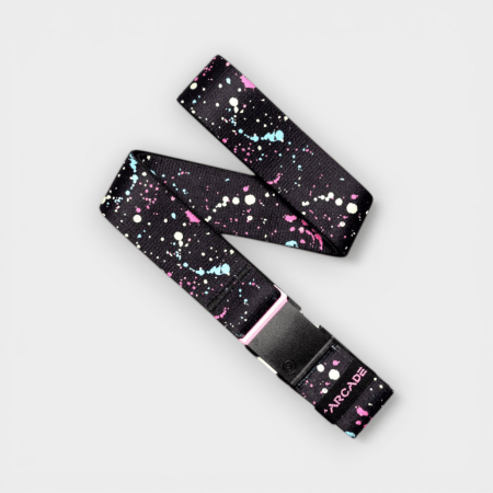 ARCADE Splatter Negro Neón – Cinturón elástico urbano SS26