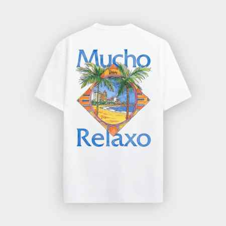 On Vacation - Camiseta Mucho Relaxo T-Shirt White
