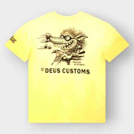 Deus Ex Machina - Camiseta Bugzzz Tee Citrus Yellow