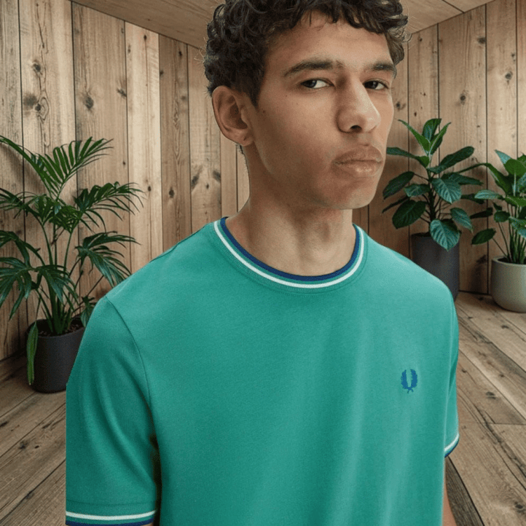 Camiseta Fred Perry franjas